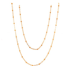 Load image into Gallery viewer, Double Strand Gold Choker