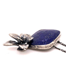 Load image into Gallery viewer, Lapis Lazuli Succulent Necklace