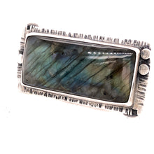 Load image into Gallery viewer, Big Hunk o' Labradorite Ring