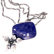 Load image into Gallery viewer, Lapis Lazuli Succulent Necklace