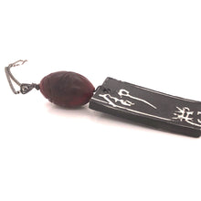 Load image into Gallery viewer, James Garnett Porcelain and African Bead Necklace
