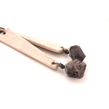 Load image into Gallery viewer, James Garnett Porcelain and Jasper Earrings