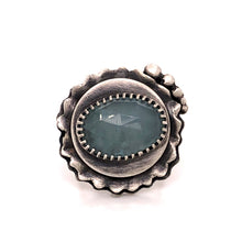Load image into Gallery viewer, Sapphire Ruffle Ring
