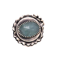 Load image into Gallery viewer, Sapphire Ruffle Ring